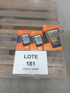 TABLET AMAZON FIRE 7 //NOVO -20220/2024 - 16 GB////Vedada a destinação comercial deste lote, conforme item 3.7 do edital.